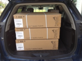 The Free2Go Rollators have arrived and arrived and is ready to ship!